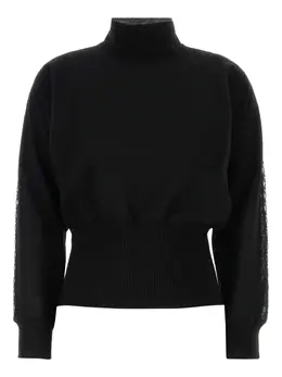 Max Mara: Чёрный свитер 