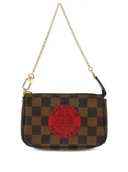 Louis Vuitton Pre-Owned: Коричневая сумка 