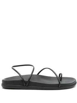 Ancient Greek Sandals: Чёрные сандалии  Kansiz