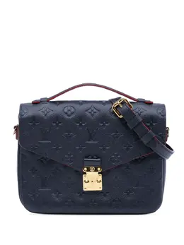 Louis Vuitton Pre-Owned: Голубая сумка 