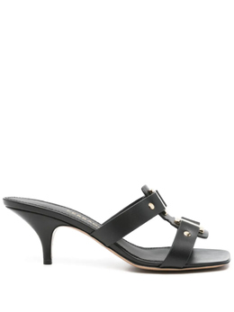 Ferragamo: Чёрные сабо 