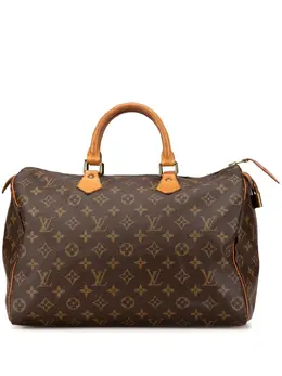 Louis Vuitton Pre-Owned: Коричневая сумка 