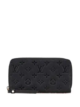 Louis Vuitton Pre-Owned: Чёрный кошелёк 