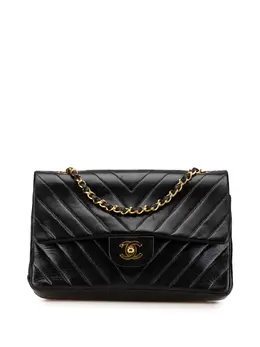CHANEL Pre-Owned: Чёрная сумка 