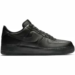 NIKE: Чёрные кроссовки  Air Force 1