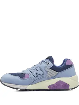 New Balance: Голубые кроссовки 