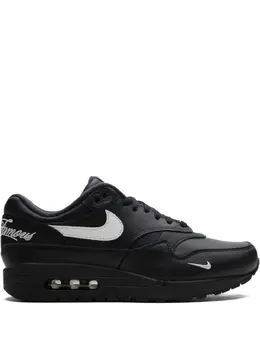 Nike: Чёрные кроссовки  Air Max 1