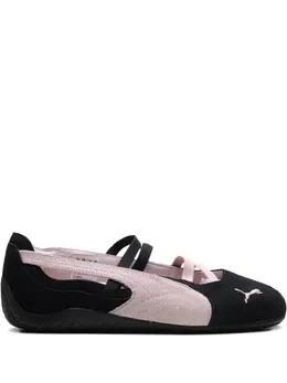 PUMA: Чёрные кроссовки  Speedcat