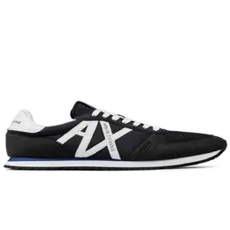 Armani Exchange: Синие кроссовки 