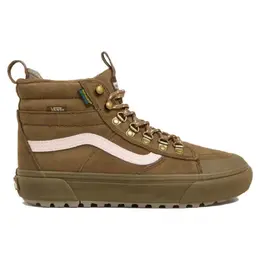 Vans: Коричневые кроссовки  Sk8-Hi