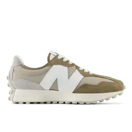 New Balance: Бежевые кроссовки  327