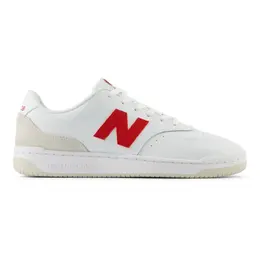 New Balance: Белые кроссовки 