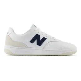 New Balance: Белые кроссовки 