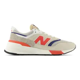 New Balance: Бежевые кроссовки 