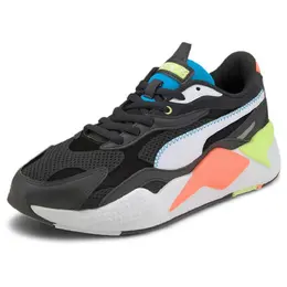 PUMA: Чёрные кроссовки  RS
