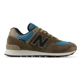 New Balance: Коричневые кроссовки  574