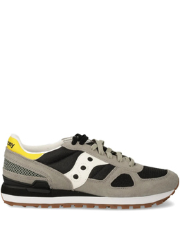 Saucony: Чёрные кроссовки 