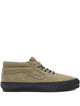 Vans: Зелёные кроссовки  Sk8