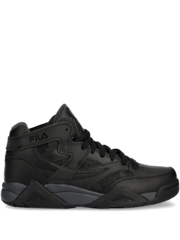 Fila: Чёрные кроссовки 