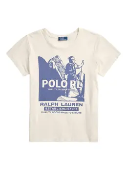Polo Ralph Lauren: Футболка с принтом 