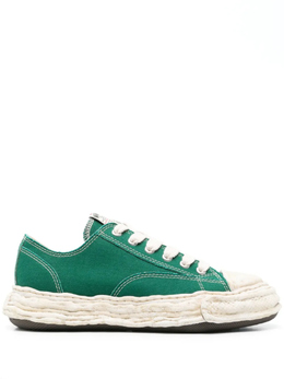 Maison Mihara Yasuhiro: Зелёные кеды 