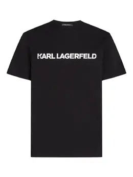 Karl Lagerfeld: Чёрная футболка  Essential