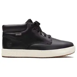 Timberland: Чёрные ботинки 