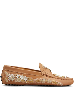 Tod's: Коричневые туфли  T Timeless