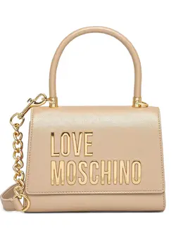 Love Moschino: Светлая сумка-шоппер 