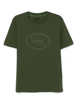 BOSS: Хлопковая футболка 