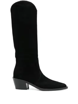 Gianvito Rossi: Чёрные ботинки 