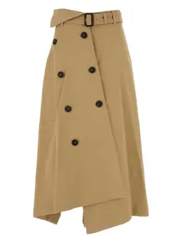 Weekend Max Mara: Бежевая юбка 