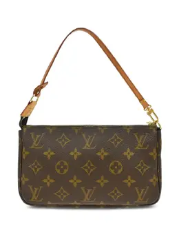 Louis Vuitton Pre-Owned: Коричневая сумка 