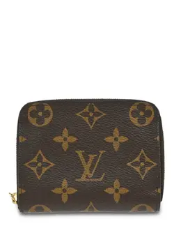 Louis Vuitton Pre-Owned: Коричневый кошелёк 