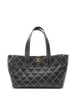 CHANEL Pre-Owned: Чёрная сумка 