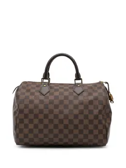 Louis Vuitton Pre-Owned: Коричневая сумка 