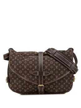 Louis Vuitton Pre-Owned: Коричневая сумка через плечо 