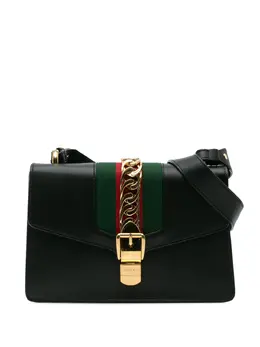 Gucci Pre-Owned: Чёрная сумка 