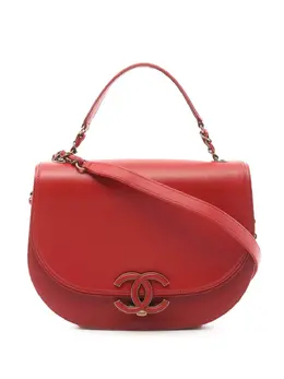 CHANEL Pre-Owned: Красная сумка 