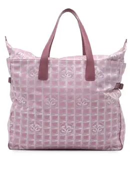 CHANEL Pre-Owned: Розовая сумка-шоппер 
