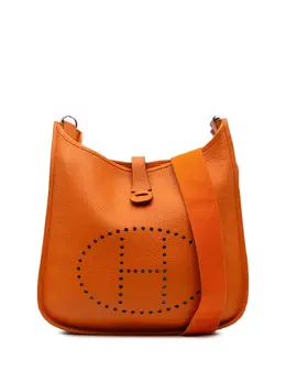Hermès Pre-Owned: Оранжевая сумка через плечо 