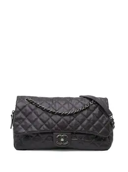 CHANEL Pre-Owned: Фиолетовая сумка 