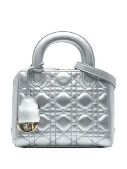 Christian Dior Pre-Owned: Серебристая сумка-шоппер 