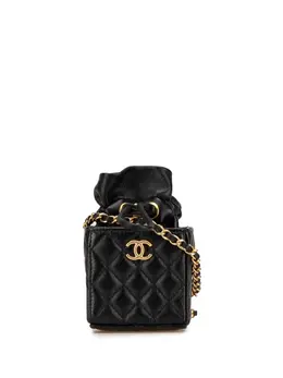 CHANEL Pre-Owned: Чёрная сумка 
