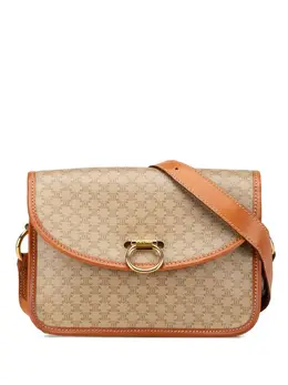 Céline Pre-Owned: Коричневая сумка через плечо 