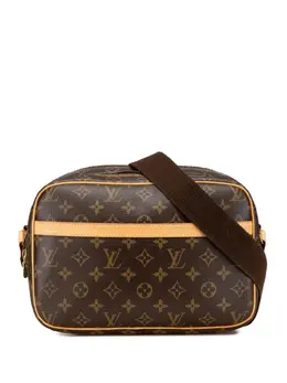 Louis Vuitton Pre-Owned: Коричневая сумка через плечо 