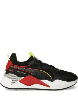 PUMA: Чёрные кроссовки  RS-X