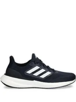 adidas: Чёрные кроссовки  PureBoost