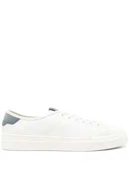 Santoni: Белые кроссовки 