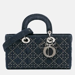 Dior: Синяя сумка 